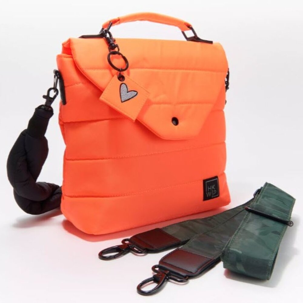 IHKWIP Couture Shoulder Bag Fluorecent Orange - NEW - Picture 2 of 10